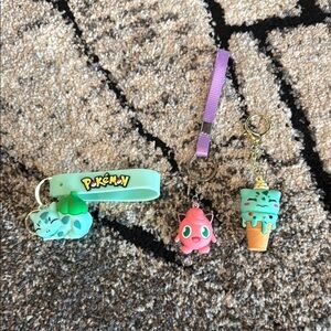 Pokemon Keychain set
